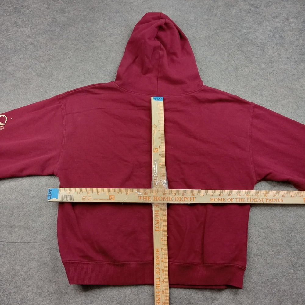 Harry Potter‎ Hoodie Mens XL Red Hogwarts Graphic Fleece Pullover Sweatshirt - Picture 4 of 7